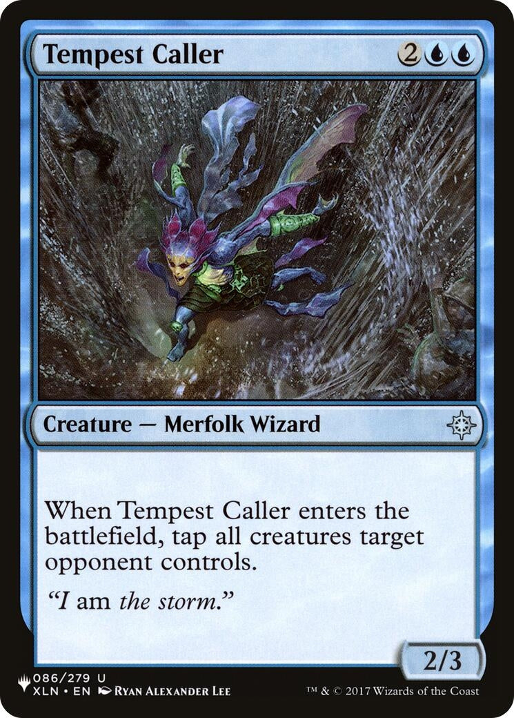 Tempest Caller (086/279) (LIST)