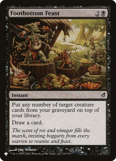 Footbottom Feast (115/301) (LIST)