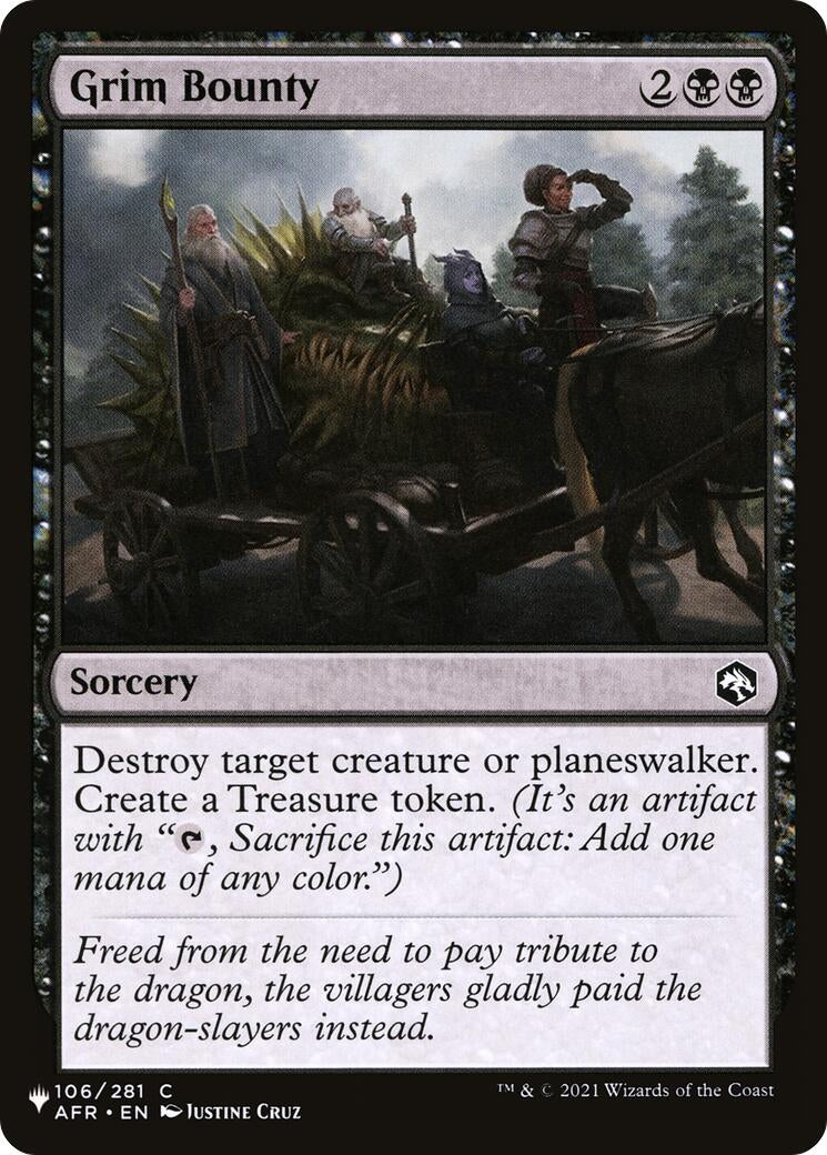 Grim Bounty (106/281) (LIST)