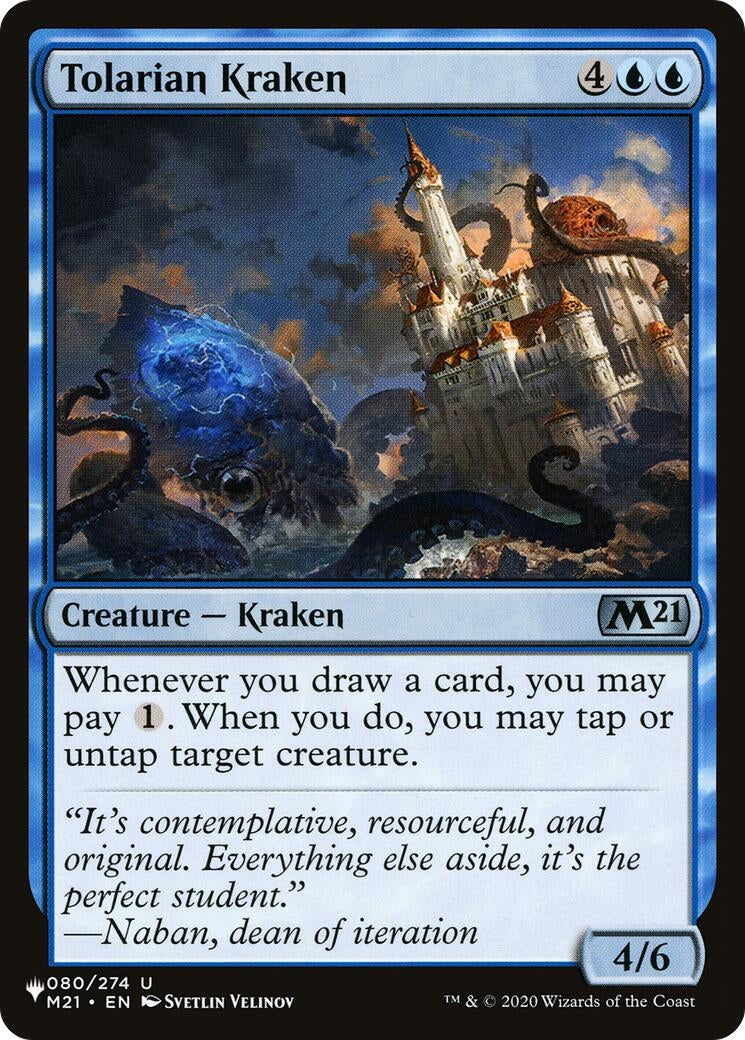 Tolarian Kraken (080/274) (LIST)
