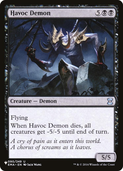 Havoc Demon (090/249) (LIST)