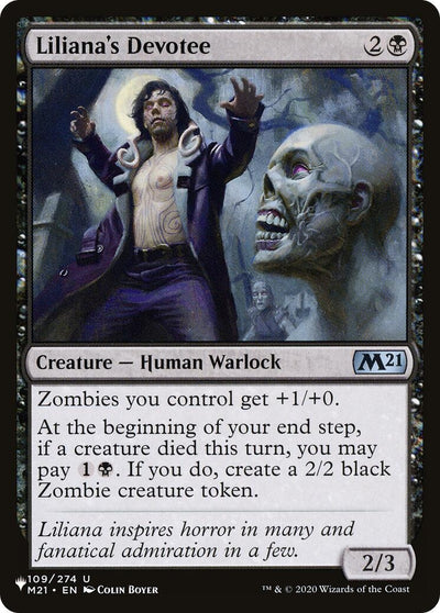 Liliana's Devotee (109/274) (LIST)