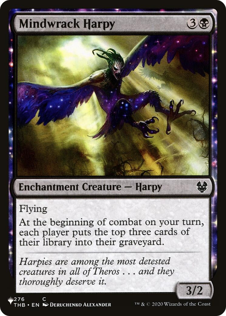 Mindwrack Harpy (276/254) (LIST)