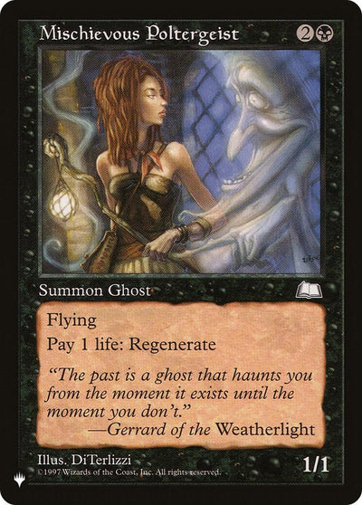 Mischievous Poltergeist (LIST)