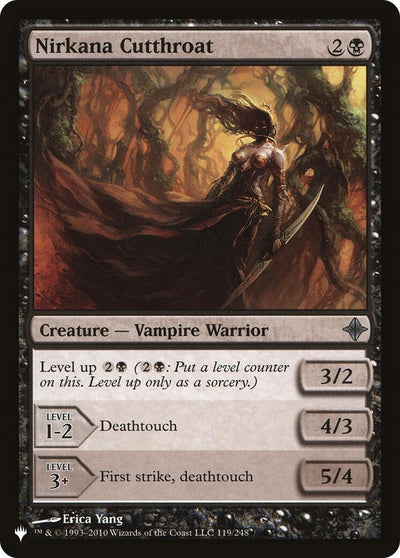 Nirkana Cutthroat (119/248) (LIST)