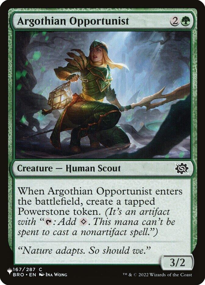 Argothian Opportunist (167/012) (LIST)
