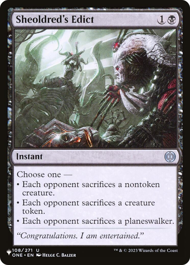 Sheoldred's Edict (108/271) (LIST)