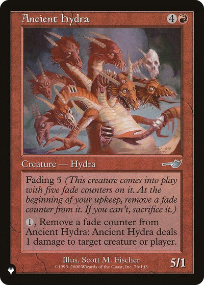 Ancient Hydra (76/143) (LIST)