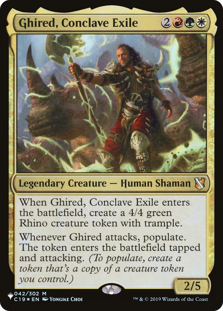Ghired, Conclave Exile (042/302) (LIST)