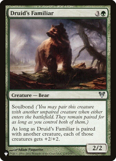 Druid's Familiar (175/244) (LIST)