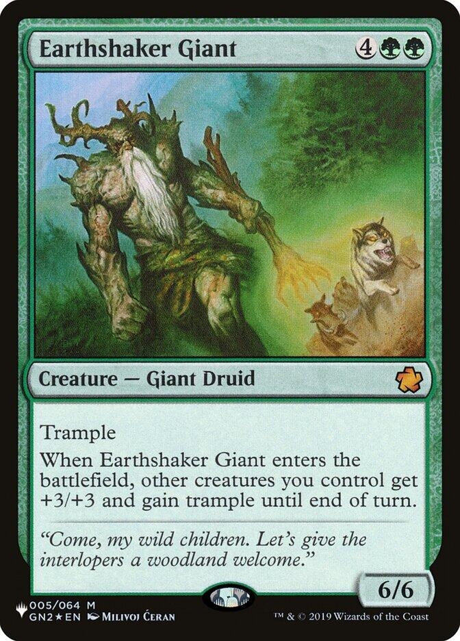 Earthshaker Giant (005/064) (LIST)