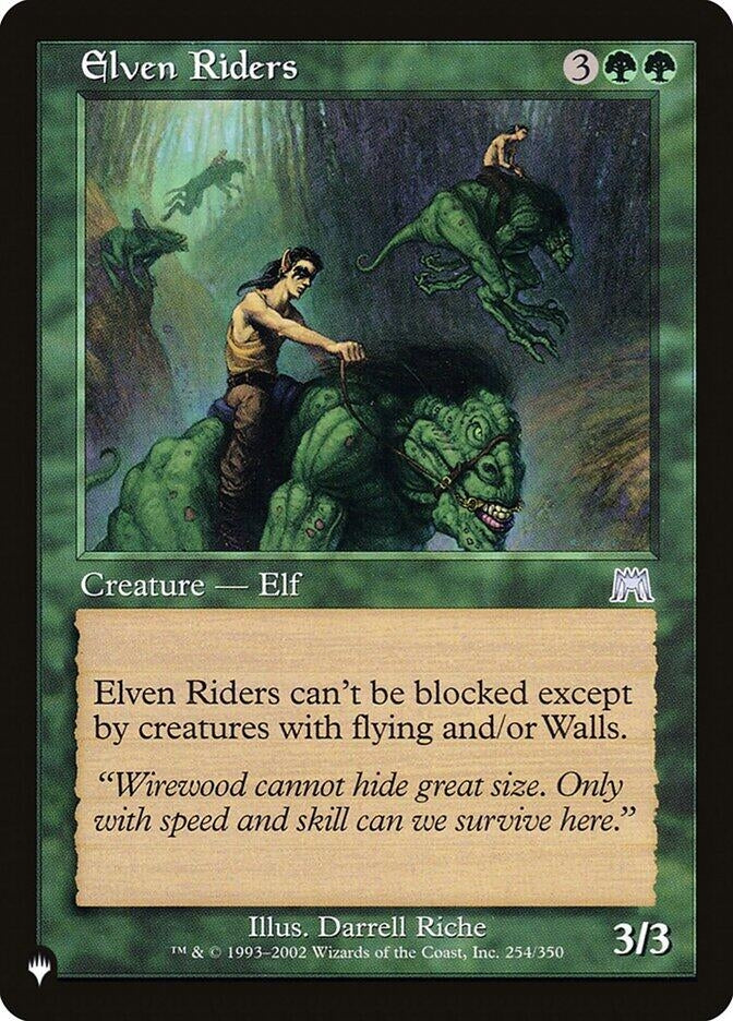 Elven Riders (254/350) (LIST)
