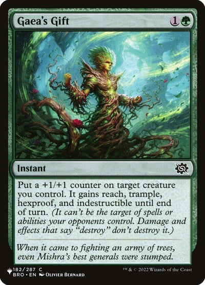 Gaea's Gift (182/012) (LIST)