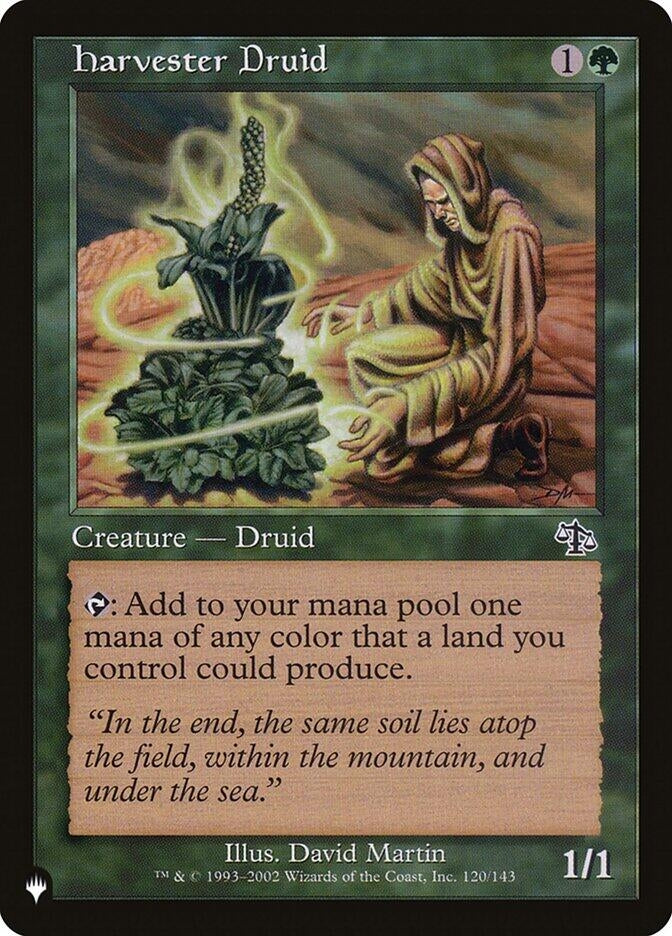 Harvester Druid (120/143) (LIST)