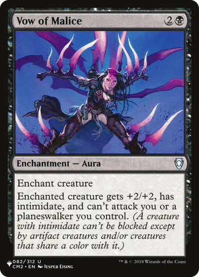 Vow of Malice (082/312) (LIST)
