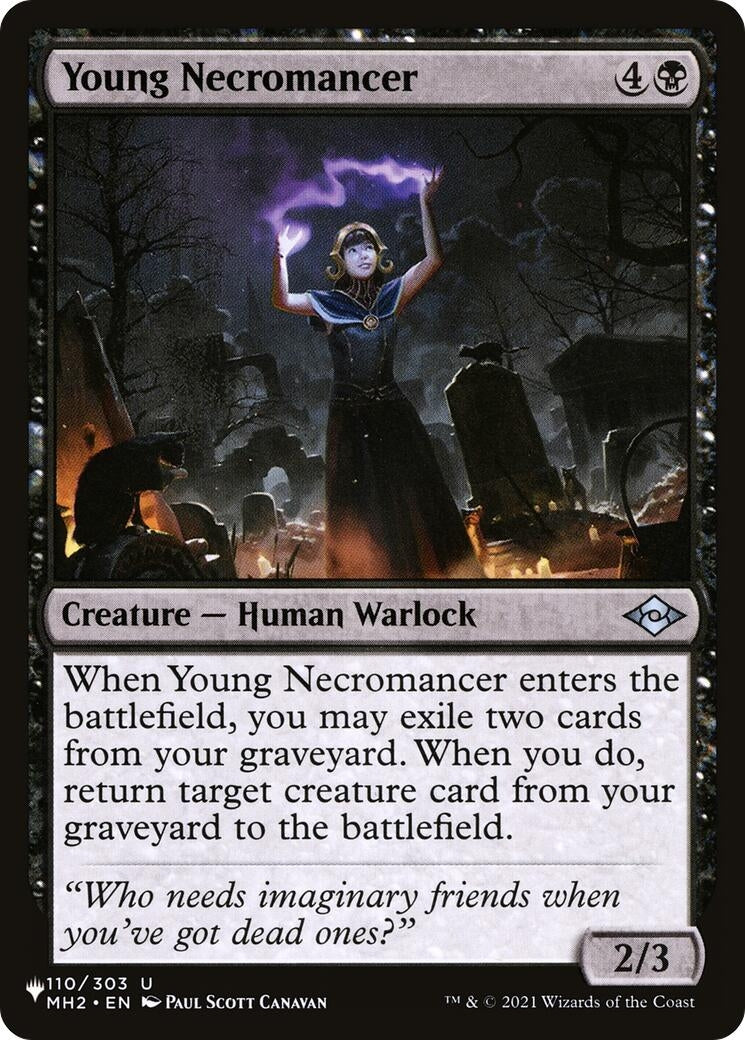 Young Necromancer (110/303) (LIST)