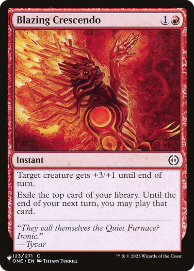 Blazing Crescendo (123/271) (LIST)