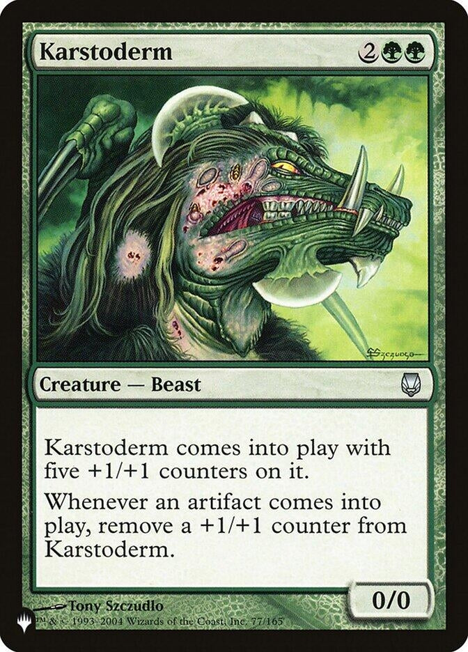 Karstoderm (77/165) (LIST)