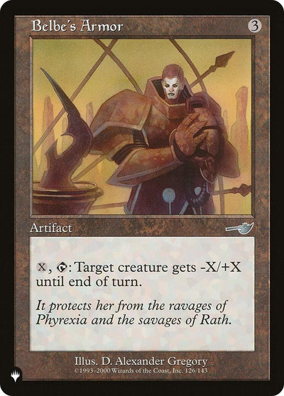 Belbe's Armor (126/143) (LIST)