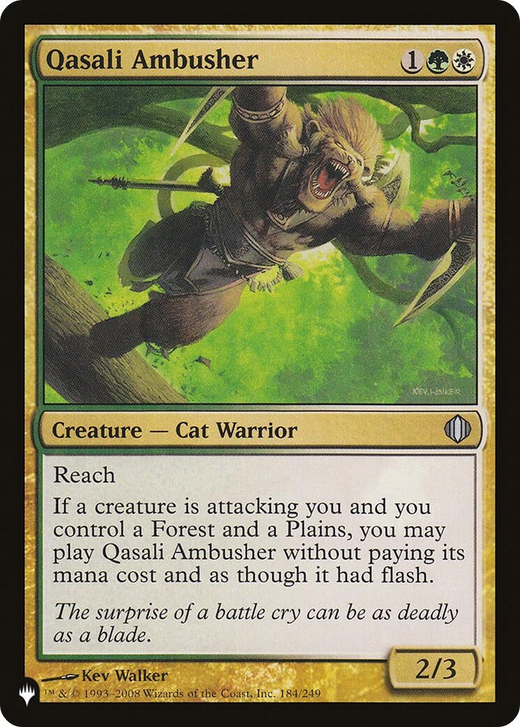 Qasali Ambusher (184/249) (LIST)