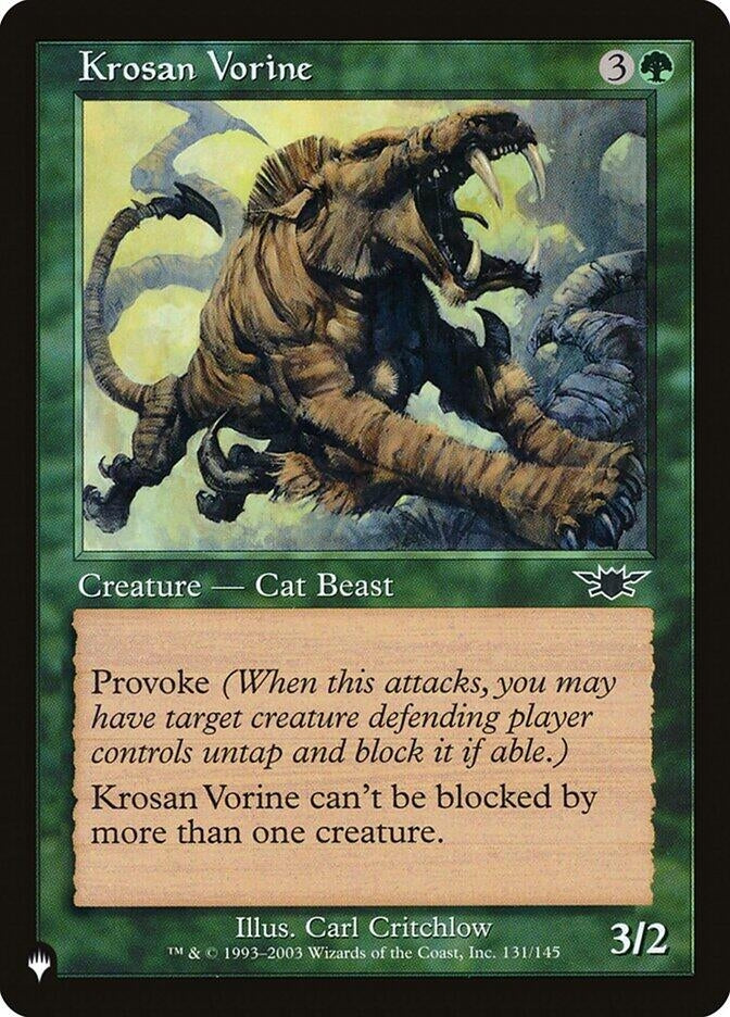 Krosan Vorine (131/145) (LIST)