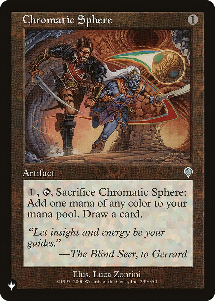 Chromatic Sphere (299/350) (LIST)