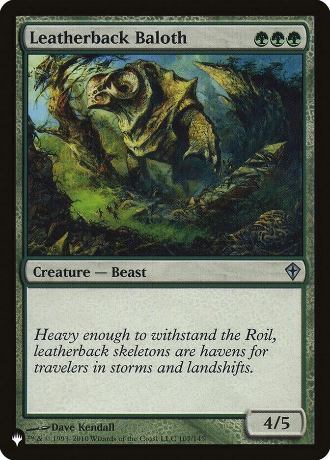 Leatherback Baloth (107/145) (LIST)