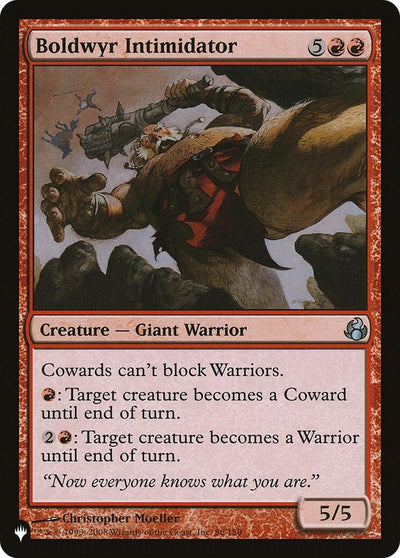 Boldwyr Intimidator (86/150) (LIST)