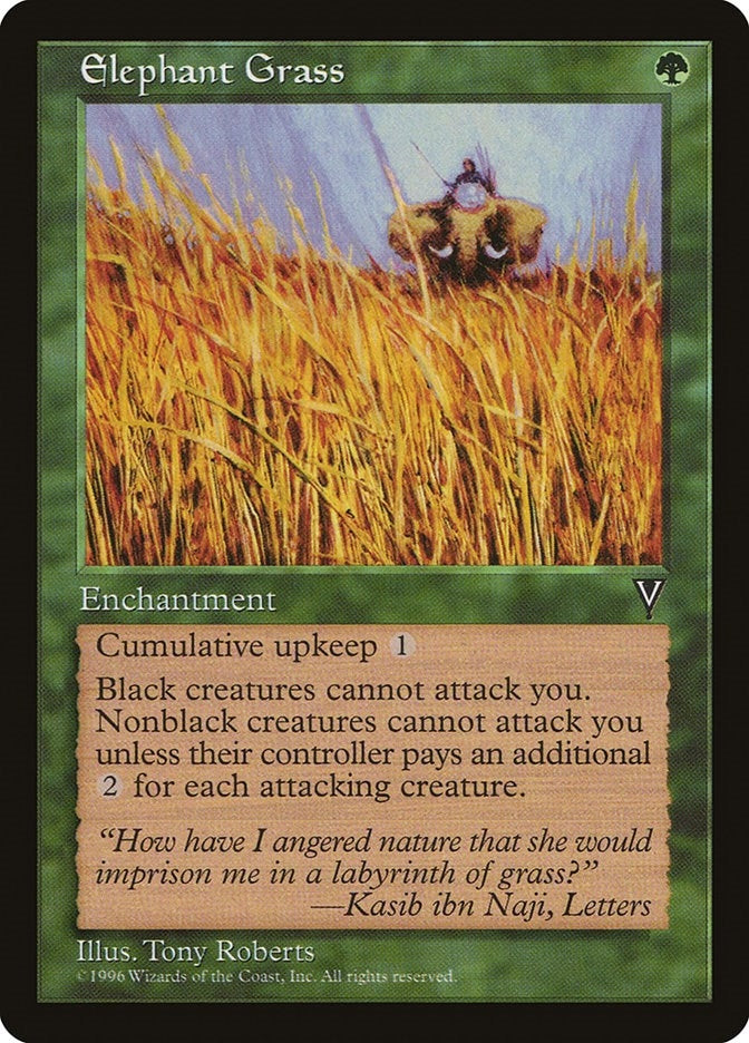 Image for Elephant Grass (VIS) - Magic: The Gathering