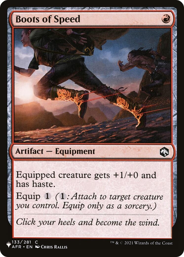Boots of Speed (133/281) (LIST)
