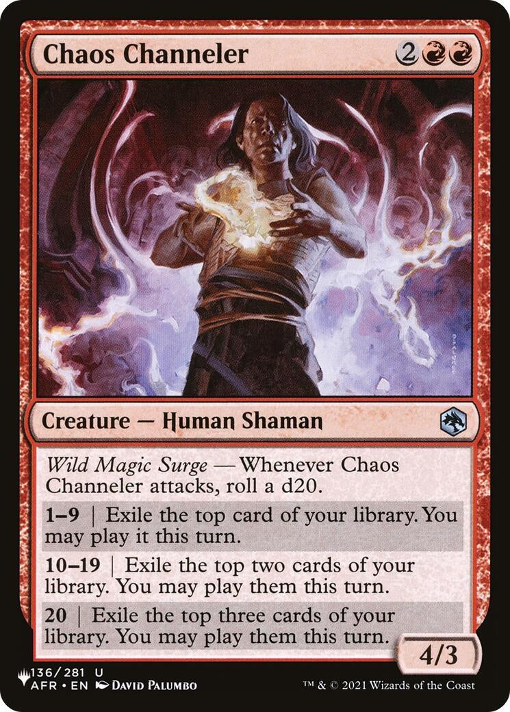 Chaos Channeler (136/281) (LIST)