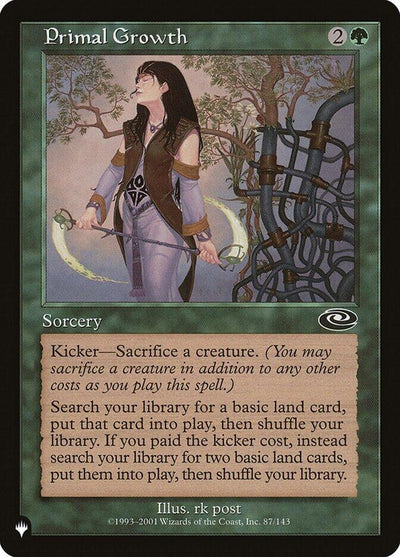 Primal Growth (87/143) (LIST)