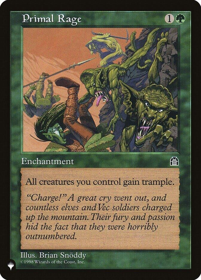 Primal Rage (LIST)