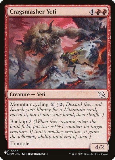 Cragsmasher Yeti (0333) (LIST)