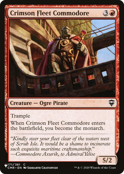 Crimson Fleet Commodore (171/361) (LIST)
