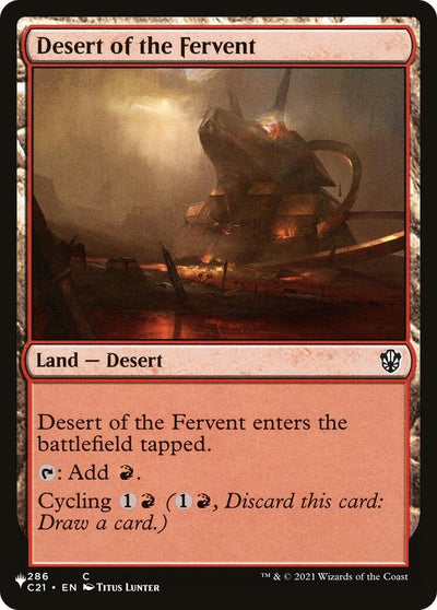 Desert of the Fervent (286/081) (LIST)