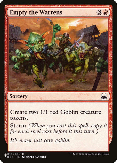Empty the Warrens (015/065) (LIST)