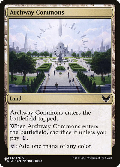 Archway Commons (263/275) (LIST)