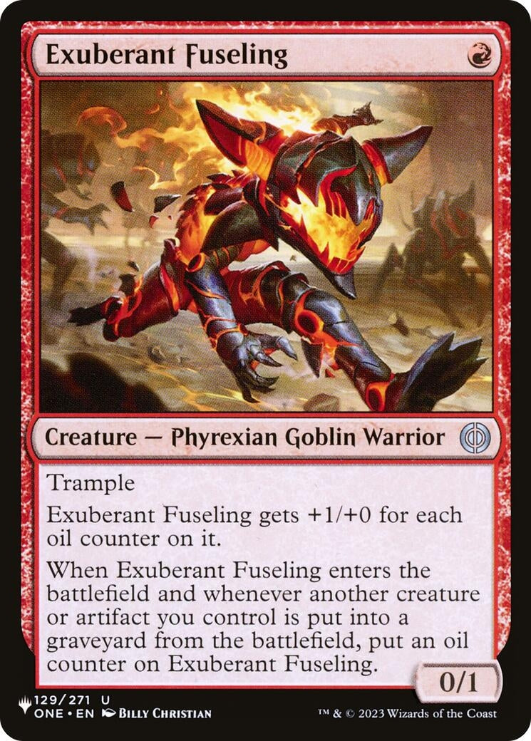 Exuberant Fuseling (129/271) (LIST)