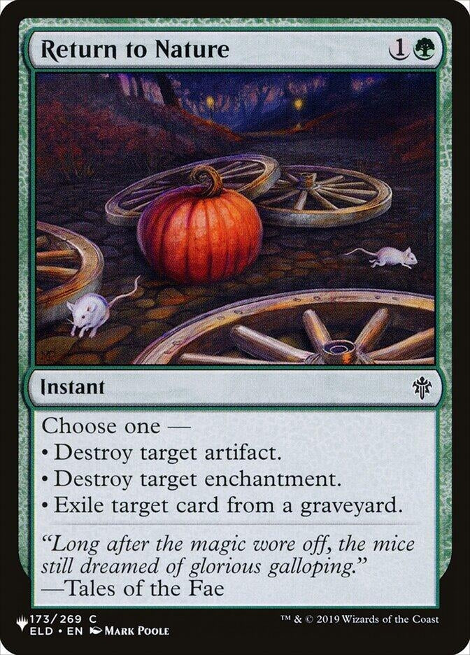 Return to Nature (173/269) (LIST)