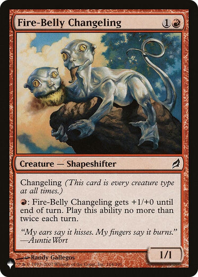 Fire-Belly Changeling (164) (LIST)