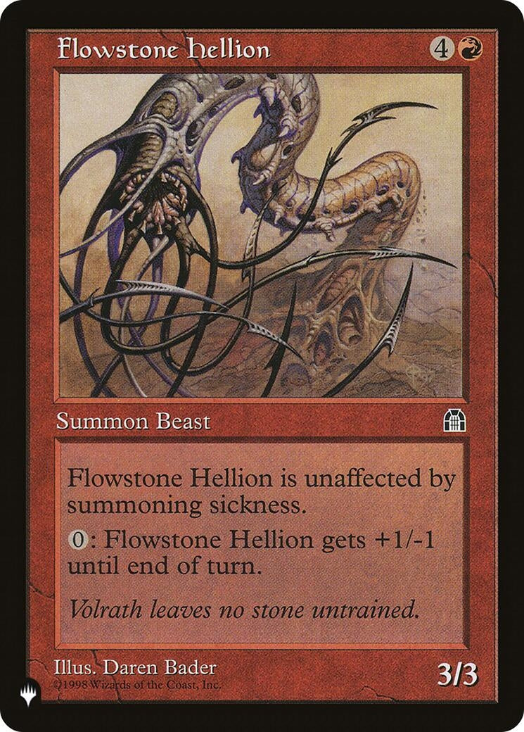 Flowstone Hellion (LIST)