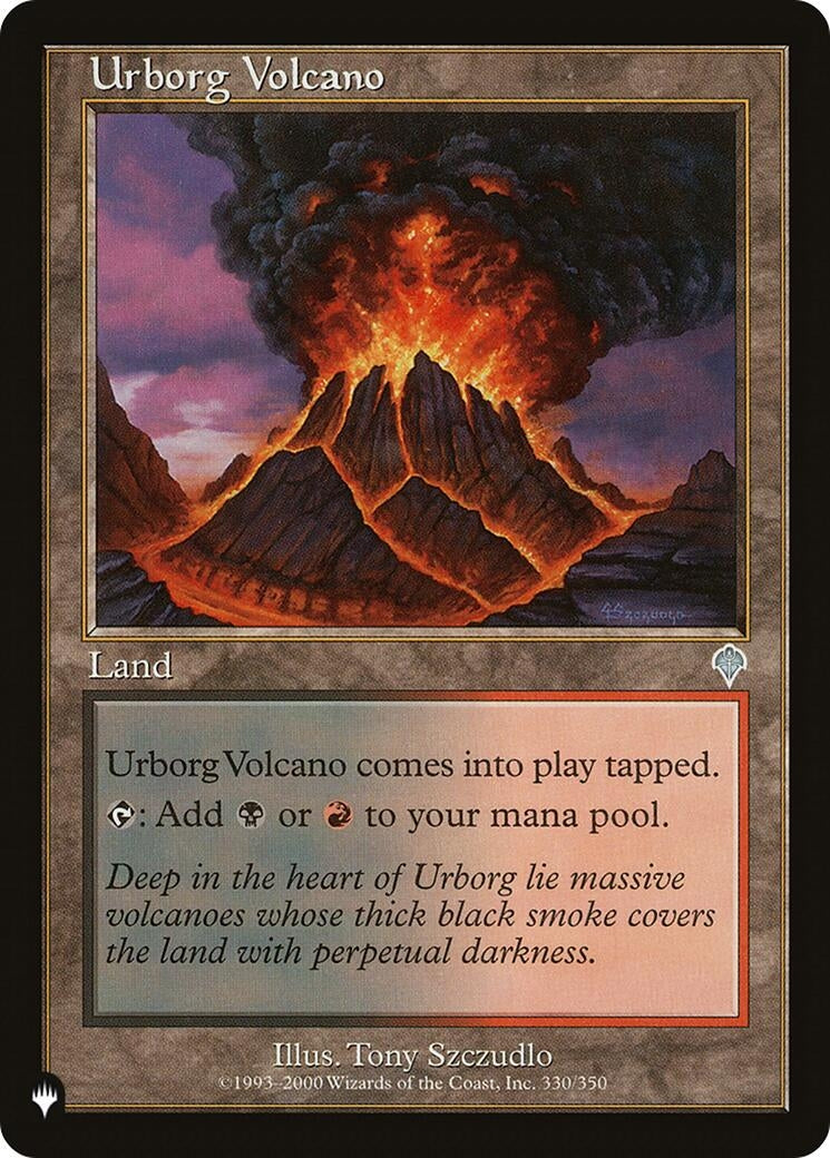 Urborg Volcano (330/350) (LIST)