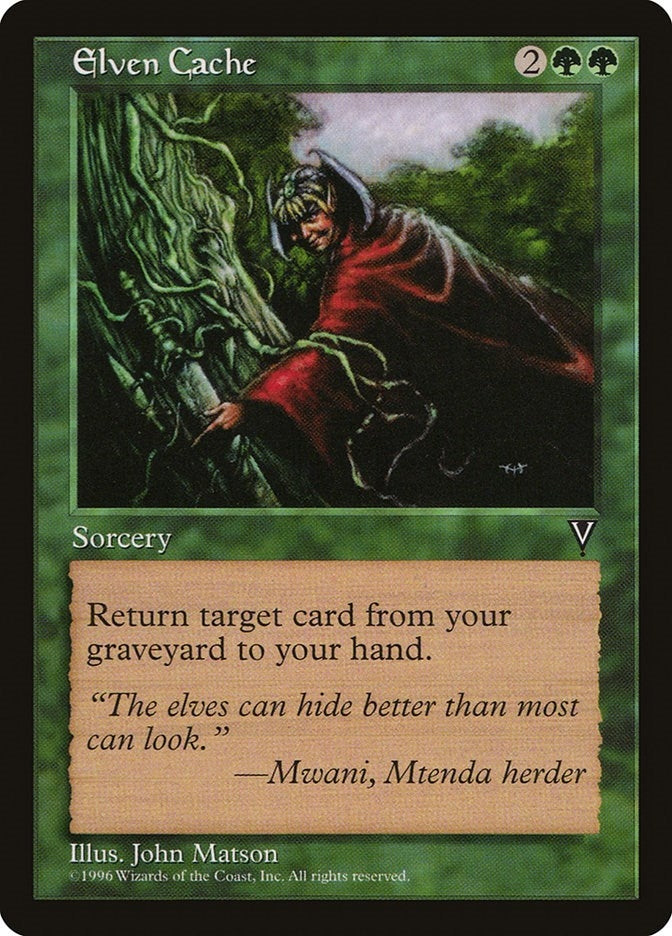 Image for Elven Cache (VIS) - Magic: The Gathering