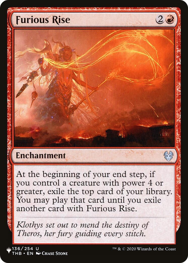 Furious Rise (136/254) (LIST)