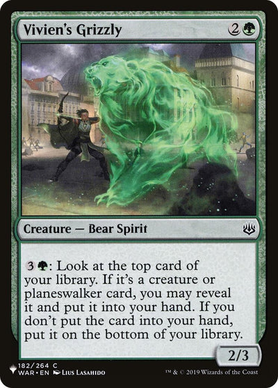 Vivien's Grizzly (182/264) (LIST)