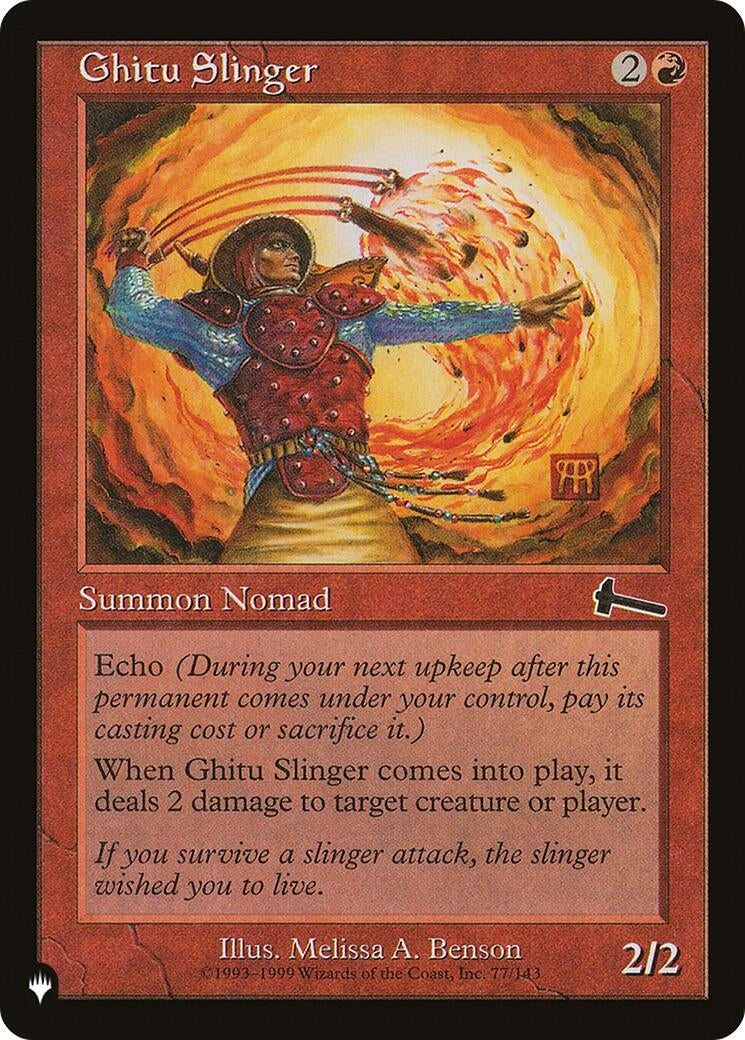 Ghitu Slinger (77/143) (LIST)