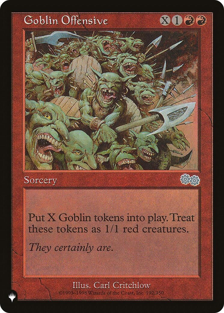 Goblin Offensive (192/350) (LIST)