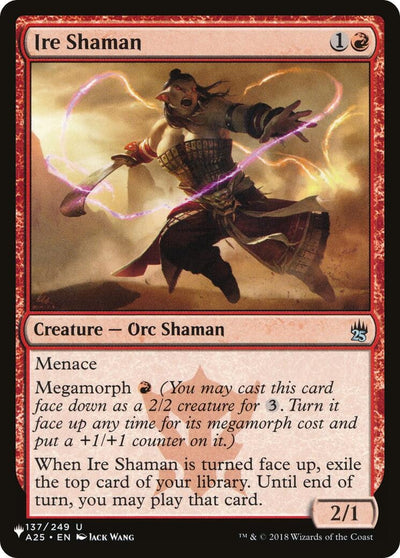 Ire Shaman (137/249) (LIST)