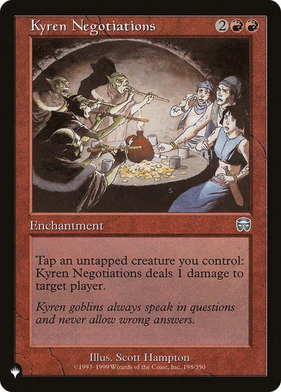 Kyren Negotiations (198/350) (LIST)